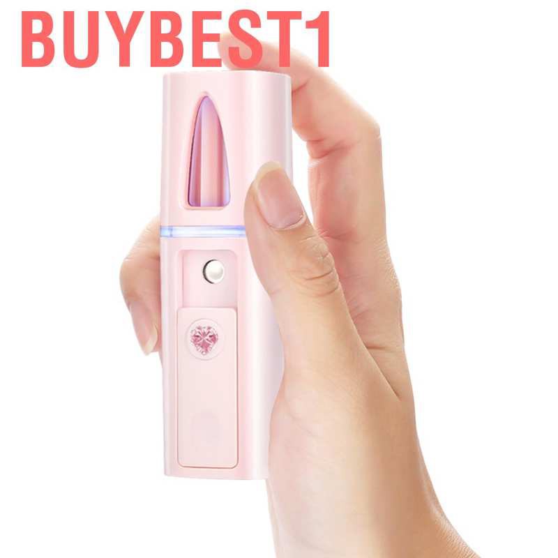 Buybest1 Mini Facial Face Steamer Deep Pore Mist Thermal Sprayer Spa Skin Cleanser Beauty