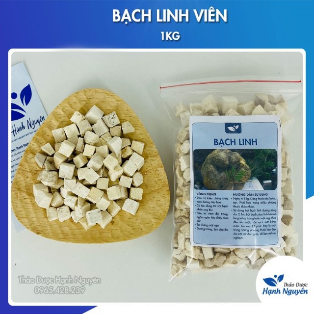 Bạch Linh Viên 1kg (Bạch Phục Linh)