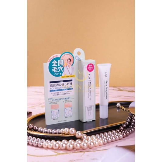 Kem thu nhỏ lỗ chân lông SQS Deep Concentrate Extra Moisture Essence Nhật Bản Chính Hãng