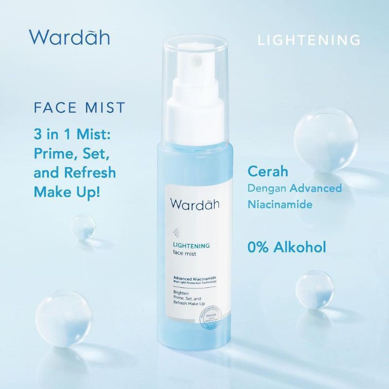 Mist / WARDAH LIGHTENING FACE MIST / WARDAH FACE MIST