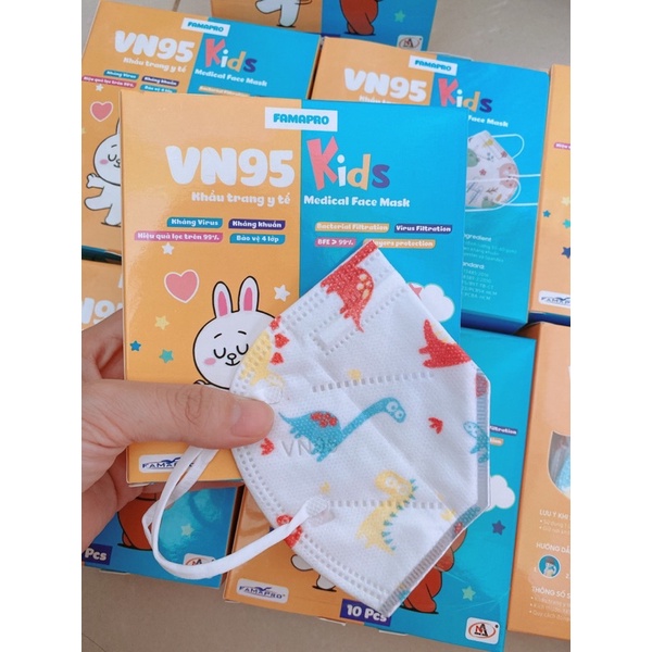 khẩu trang N95 cho bé 5-15 tuổi