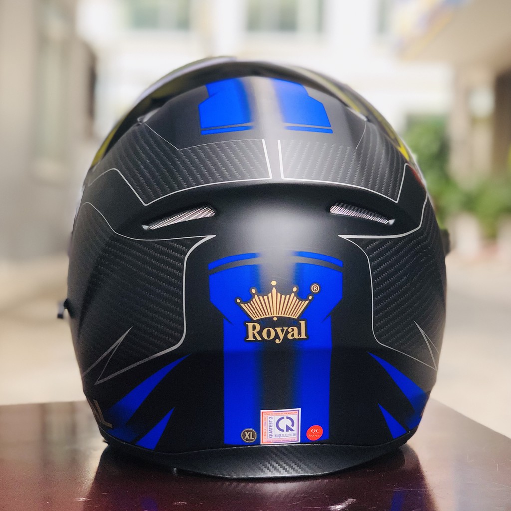 Nón bảo hiểm Royal chính hãng M179 lật cằm fullface 2 kính
