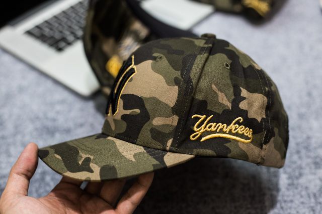 Nón NY camo