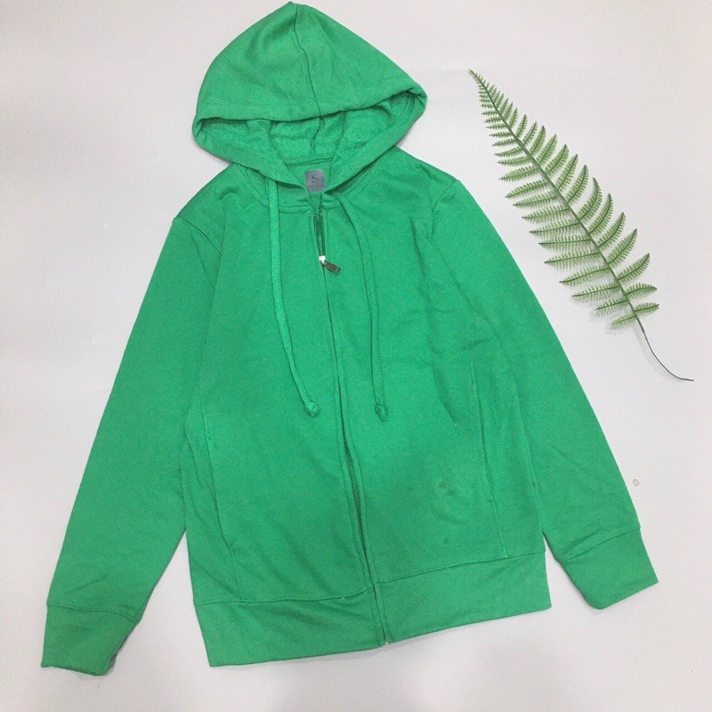 [Mã FAGREEN1505 giảm tới 30K đơn 99K] Áo khoác thun nữ thoáng mát có mũ túi trong dày dặn | BigBuy360 - bigbuy360.vn