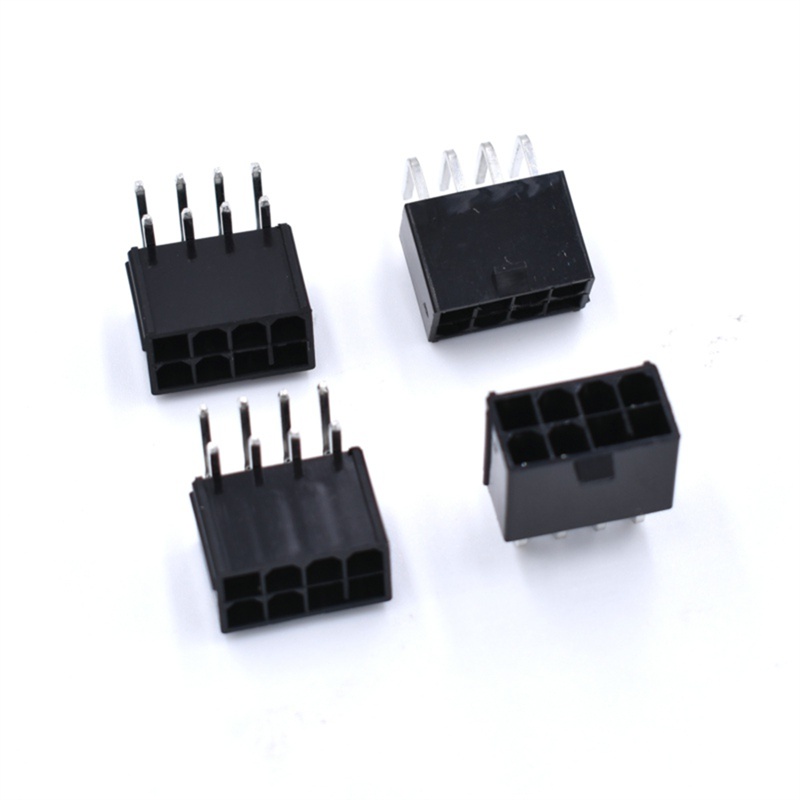 30 Chiếc Ổ Cắm Cái 5559 4.2mm 8P 8PIN Màu Đen Cho Card Đồ Họa Máy Tính