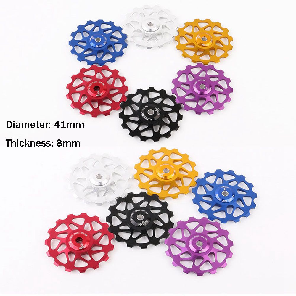 Vòng Bi Niêm Phong 11T 13T 15T Bằng Nhôm Bền Bỉ Chống Thấm Nước Chống Bụi Cho Xe Đạp Leo Núi