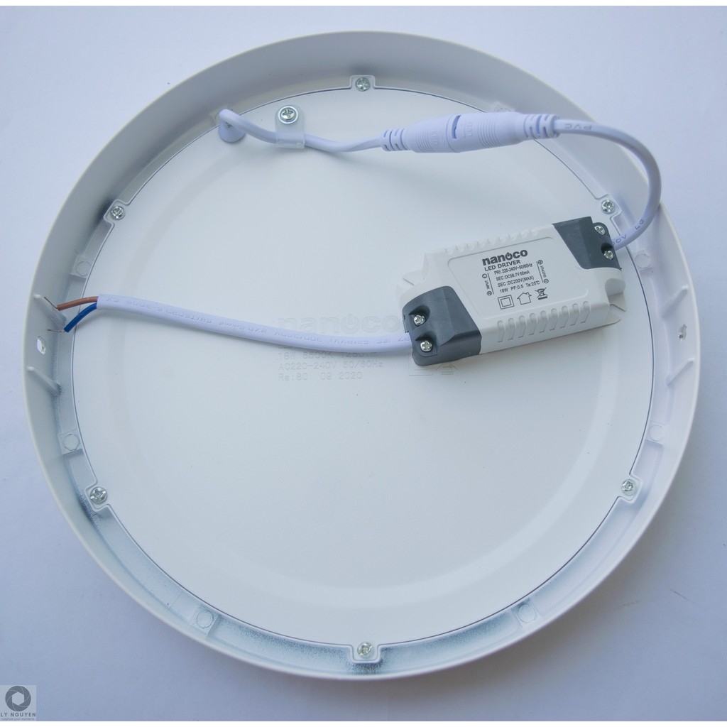 Đèn LED Panel Ốp Trần Nổi Loại Tròn 18W - Chính Hãng NANOCO | BigBuy360 - bigbuy360.vn