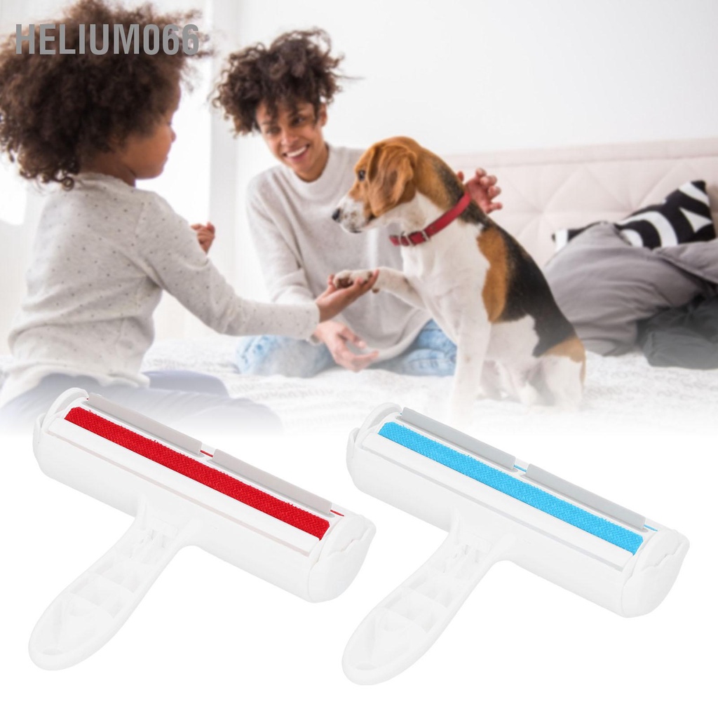 Helium066 Bàn chải tẩy lông cho thú cưng làm sạch nổi cầm tay đơn dành chó mèo
