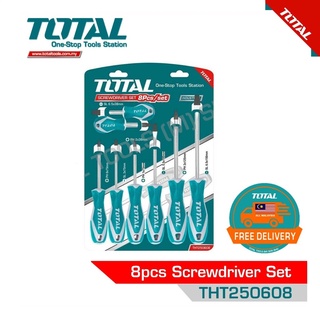 8 chi tiết bộ tuốc nơ vít total - tht250608