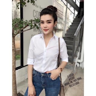 Sơ mi trắng# áo sơ mi