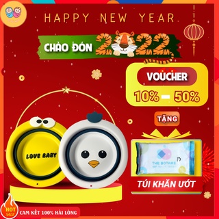 Chậu rửa mặt, thau rửa mặt gấp gọn đa năng,nhiều mẫu hình dễ thương,chất liệu silicone bền bỉ