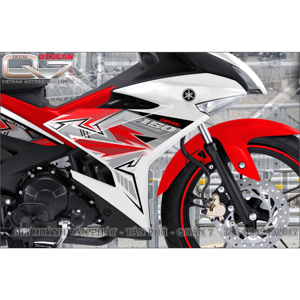 TEM RỜI EXCITER 150 TRANG ĐỎ