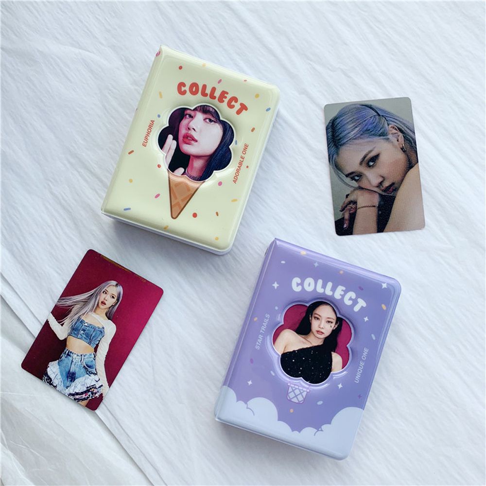 Album sưu tầm thẻ ID 3 inch nhiều màu sắc dễ thương