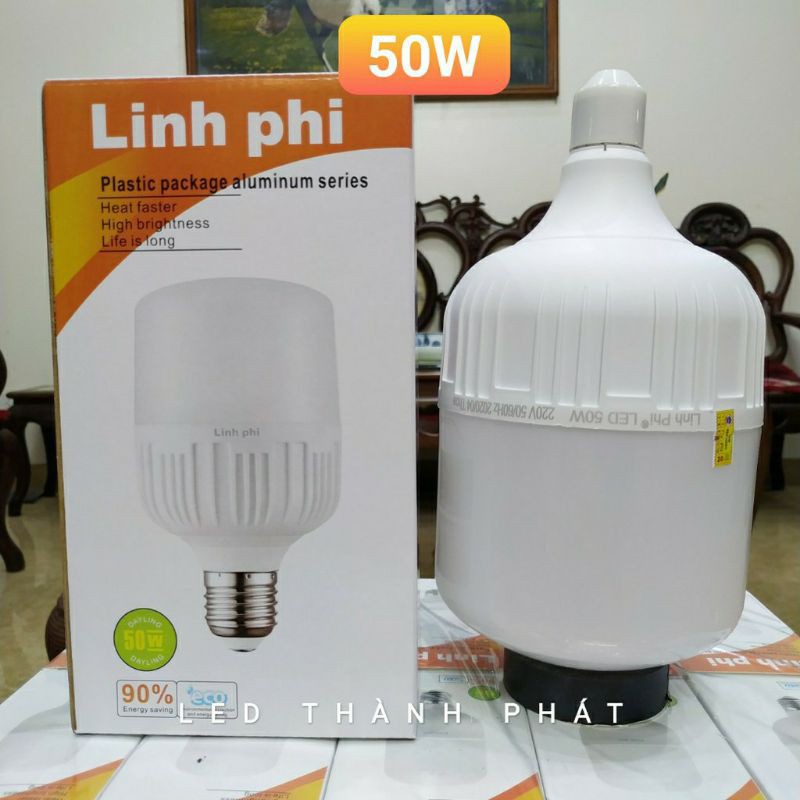 Bóng LED Trụ LINH PHI 40W siêu sáng tiết kiệm 90% điện