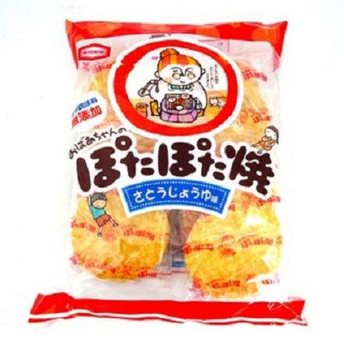 Bánh gạo bà già nhật bản Kameda Potapota yaki 124g (22 cái / gói ) - Hàng nội địa Nhật Bản