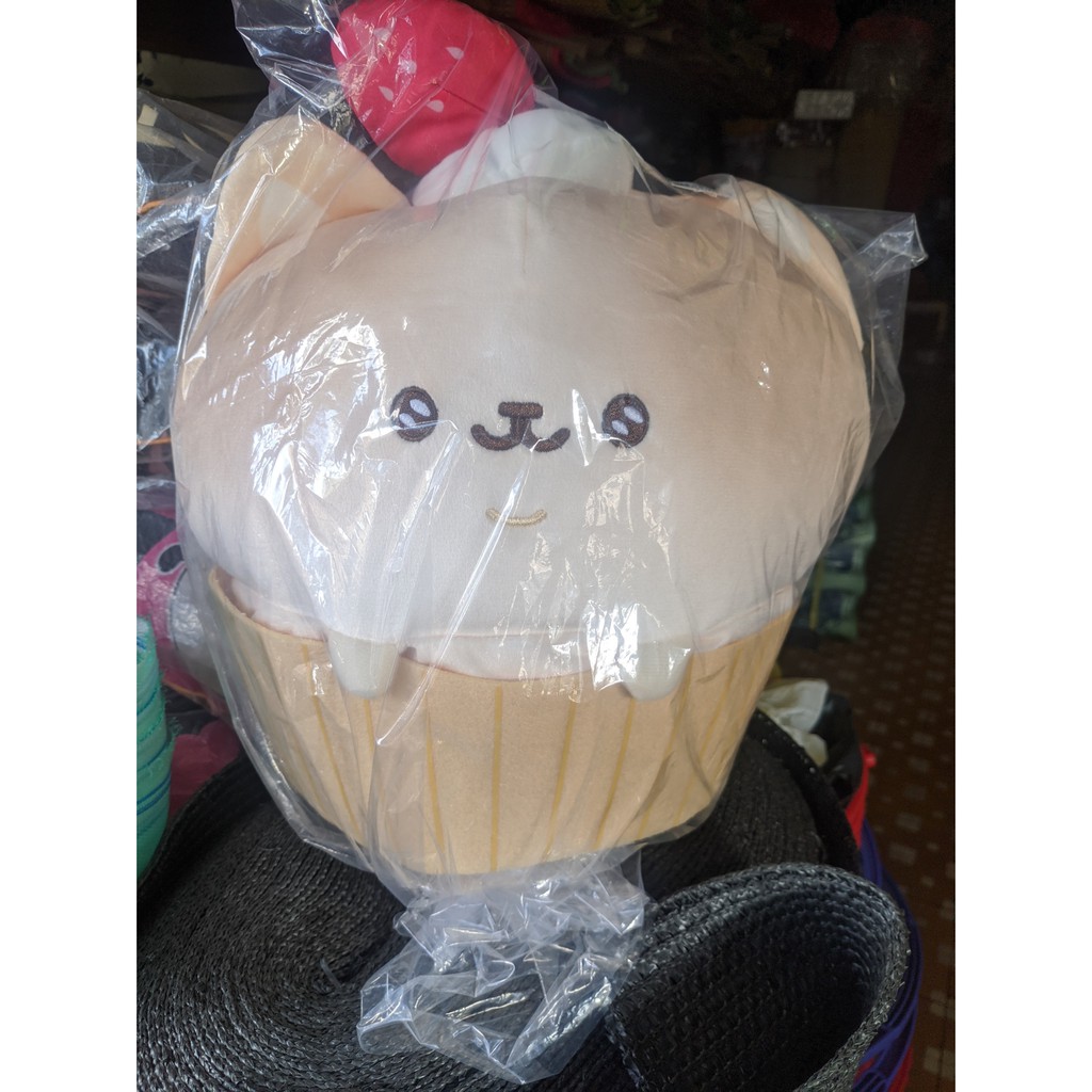 Gấu bông Yeast Ken - Muffin & Cup Pug Big Plushy A