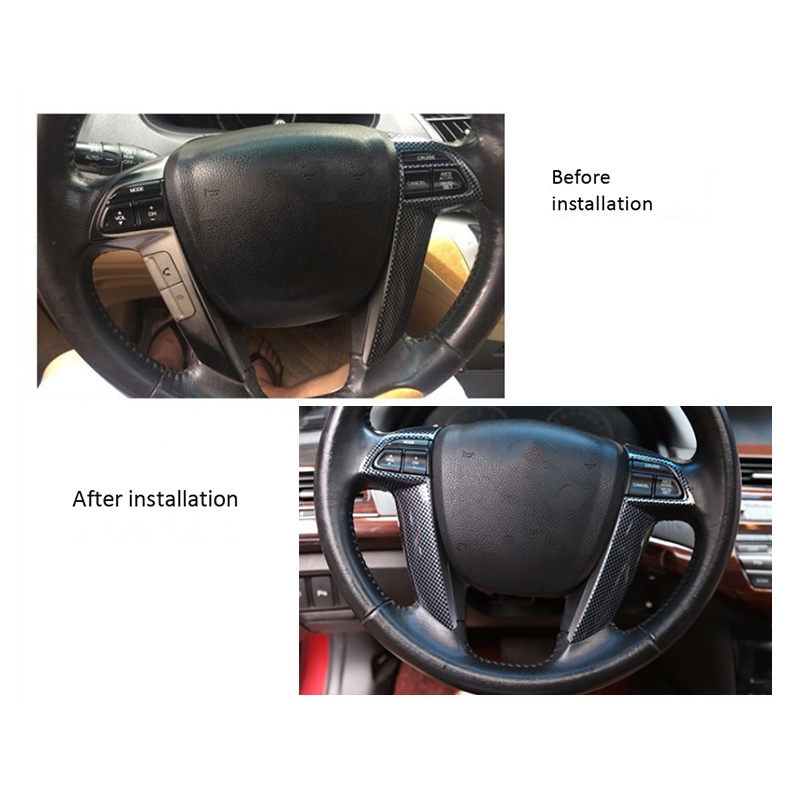 Khung Dán Trang Trí Vô Lăng Xe Hơi Honda Accord 8Th 2008-2013