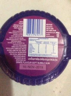 Kẹo cao su cuộn Hubba Bubble rolls