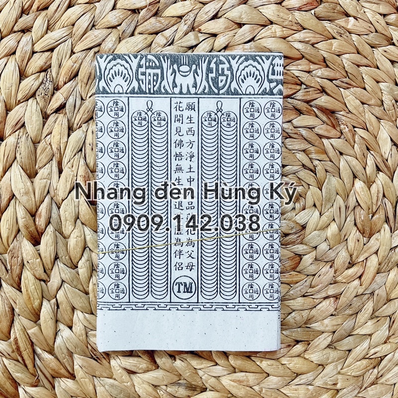 Giấy cúng chuỗi bạc