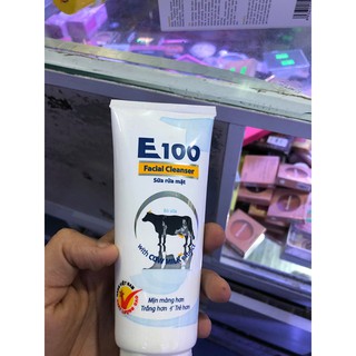 (CHÍNH HÃNG)  Sữa Rữa Mặt Con Bò E100 80ml (Dạng Tuýp)