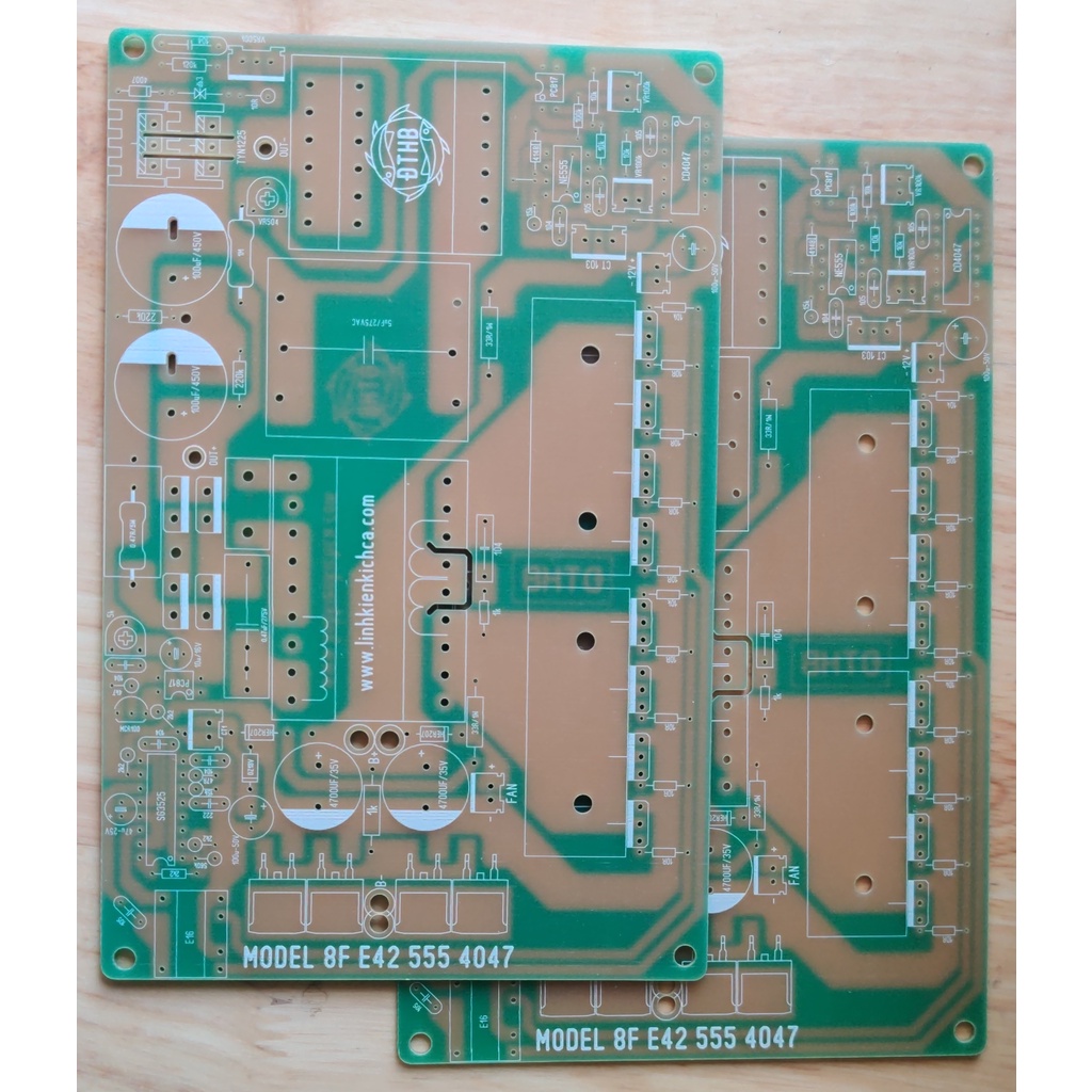 Combo 2 mạch kích 8fet băn db3 trộn IC 4047&555