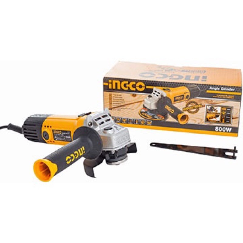 Máy mài góc 850W Ingco AG850381 125mm Cốt M14, công tắc trượt