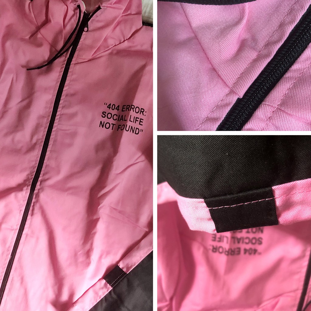 Áo Khoác Kaki 2 Lớp Nam Nữ unisex 404 Error M694