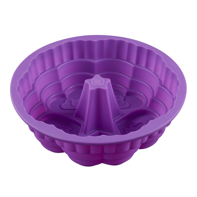 Khuôn Silicon Làm Bánh Hình Lâu Đài Trái Tim