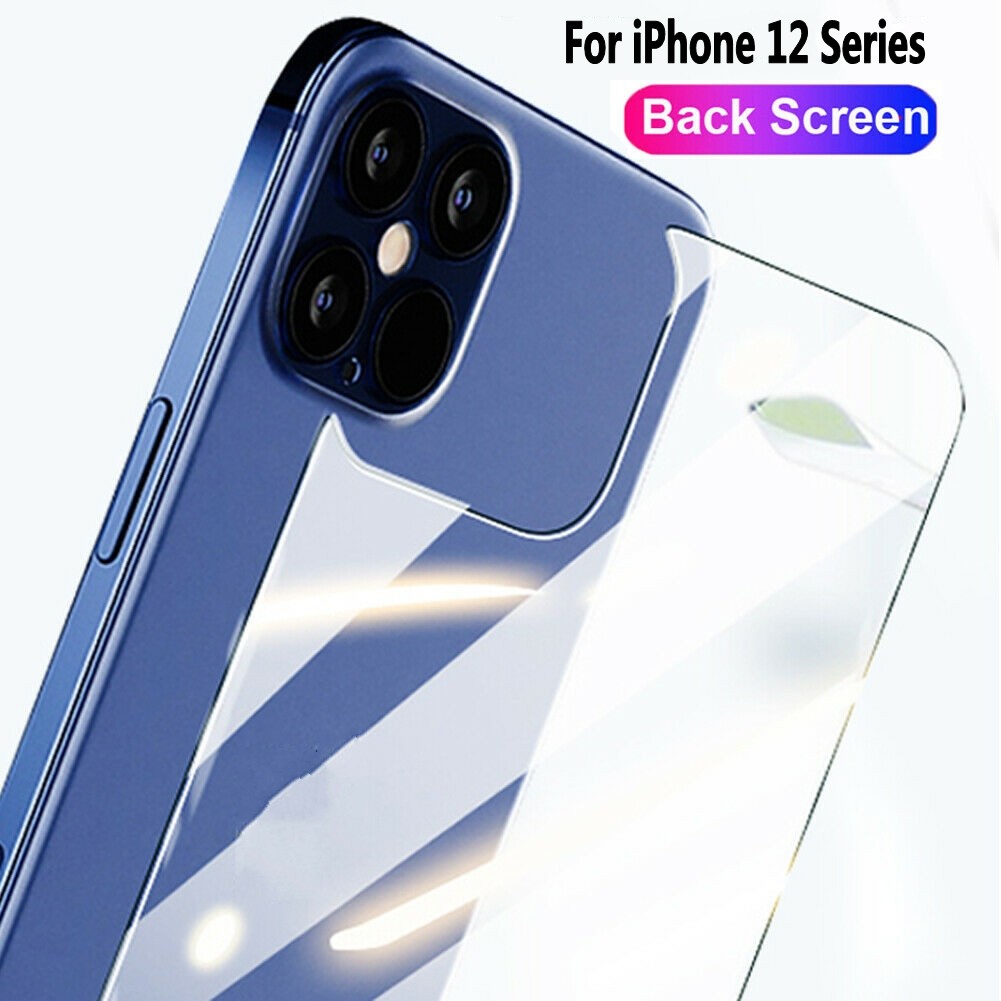 Kính Cường Lực 3d Bảo Vệ Lưng Điện Thoại 12 12pro 12pro Max