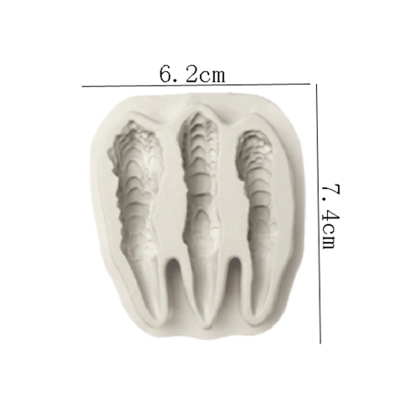 Khuôn Silicone Làm Bánh Hình Bàn Chân