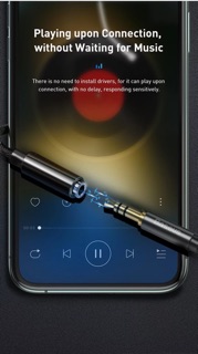 Dây chuyển đổi lightning sang 3.5mm - Hãng Baseus