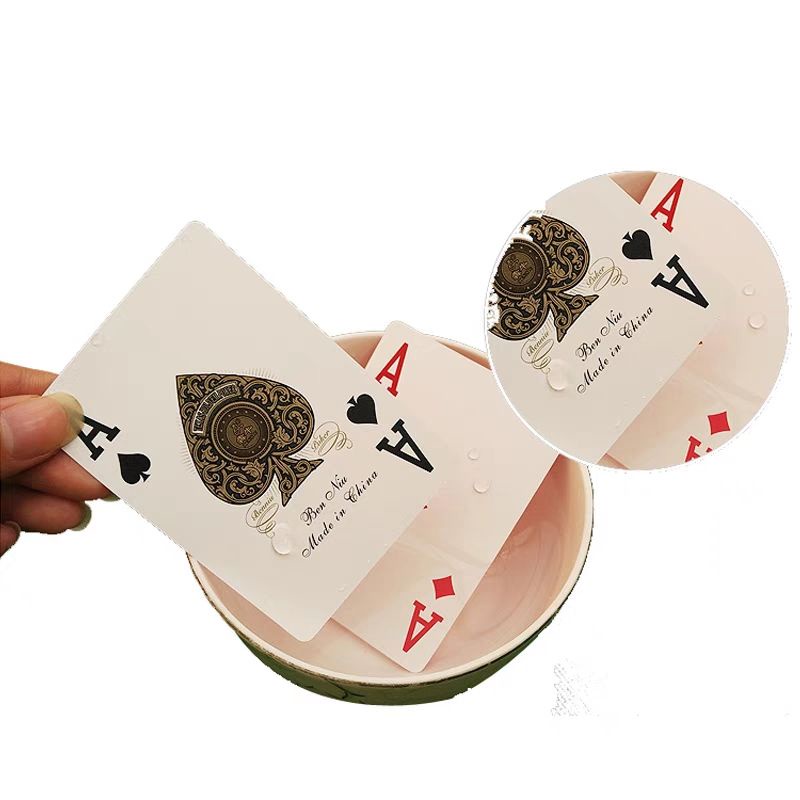 Bộ bài nhựa PVC Texas Holdem No.777 cao cấp cho Poker