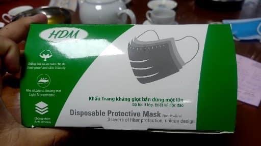 [GIÁ SỈ TOÀN QUỐC] Hộp 10 - 50 KHẨU TRANG HDM