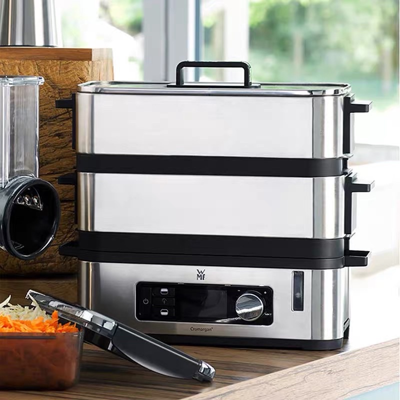 Nồi Hấp 2 tầng WMF chất liệu thép Cromagan