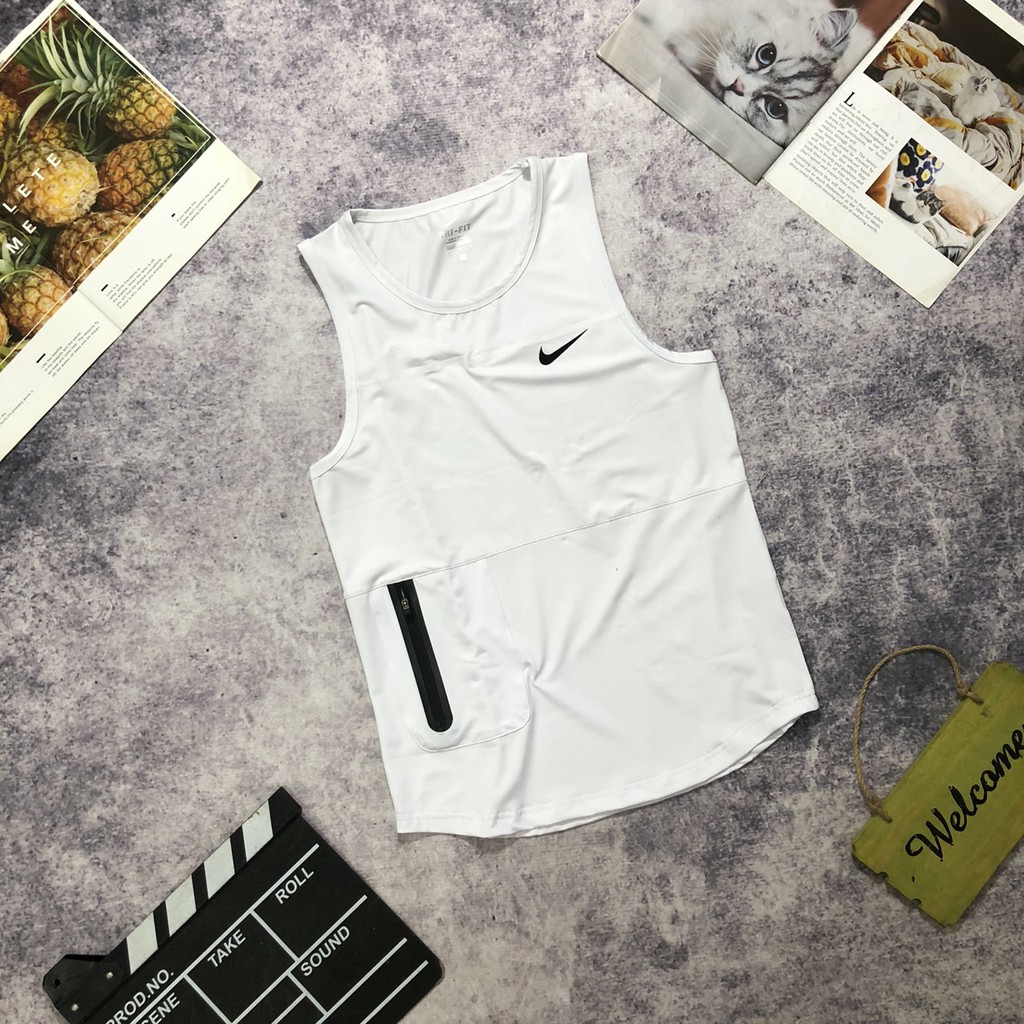 Áo tanktop nách rộng nam, áo sát nách nam, áo thể thao nam cao cấp siêu mát (Thun lạnh)