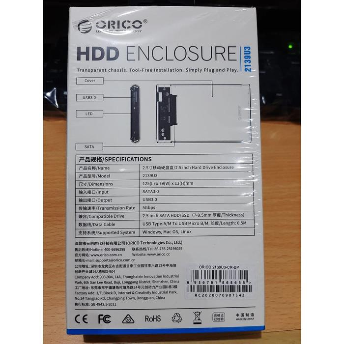 ORICO Ốp Hộp Đựng Ổ Cứng Ngoài Hdd Usb 3.0 2.5 Inch | BigBuy360 - bigbuy360.vn