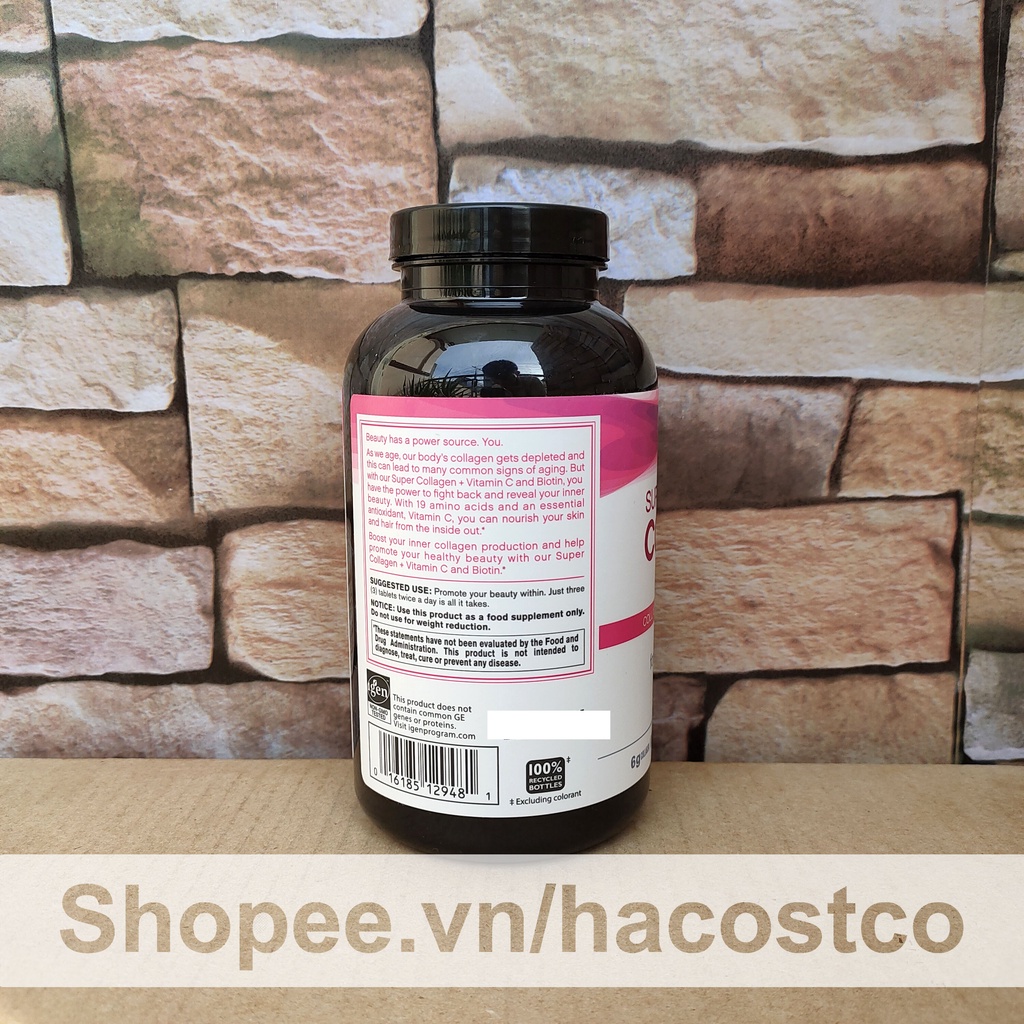 Viên Uống Super Collagen Neocell +C 6000 Mg type 1 - 3 Neocell 360 và 250 viên
