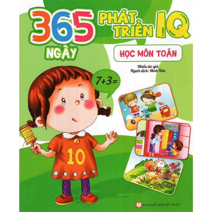 Sách - 365 Ngày Phát Triển IQ - Học Môn Toán