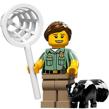 [CÓ SẴN - LIKENEW] LEGO - Nhân vật Lego Animal Control số 8 - Minifigures Series 15 (71011) REAL