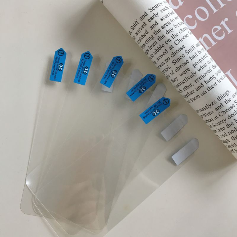 Miếng dán PET dẻo Mặt Trước iphone Trong Suốt &amp; Nhám full mã (tặng giấy lau 1-2)