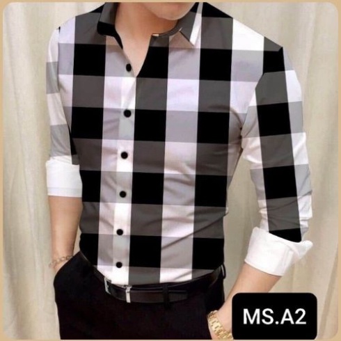 💥Áo sơ mi nam dài tay ❤️FREESHIP❤️ áo sơ mi kiểu hàn quốc họa tiết đẹp chất lụa thời trang cao cấp Chely_fashion