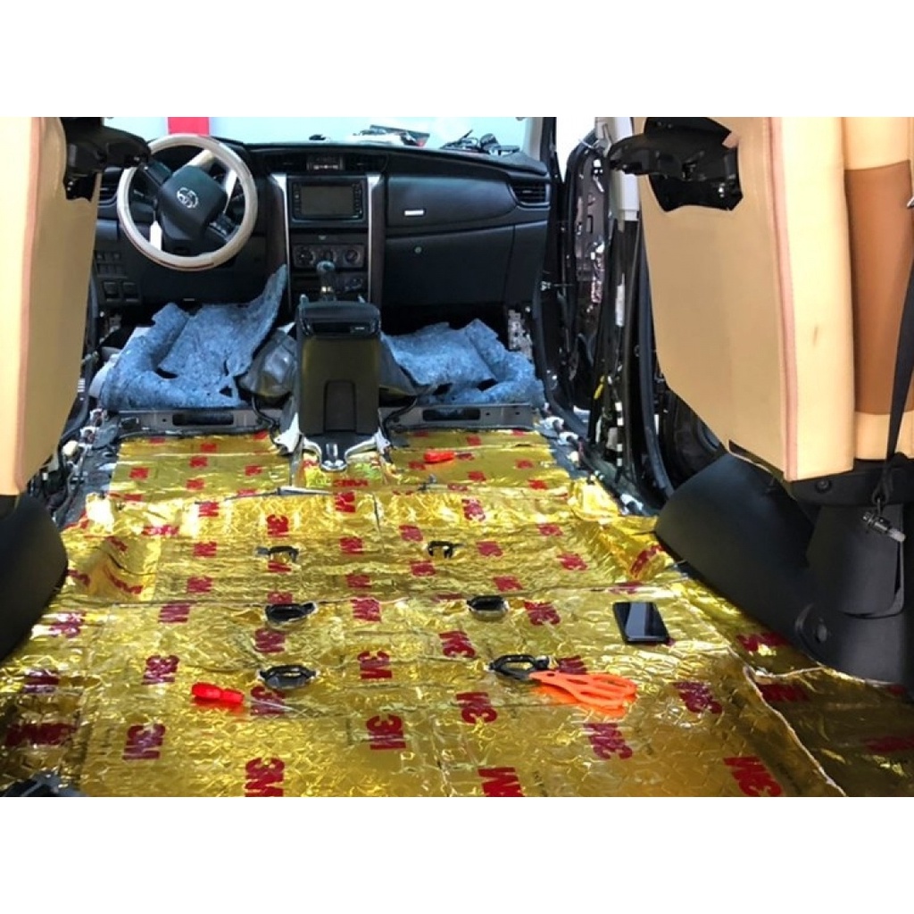 Combo 18 tấm cách âm 3M vàng 2 lớp khổ 50x80 cm