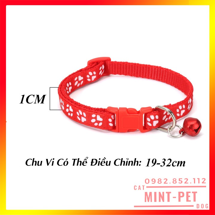 Vòng Đeo Cổ Cho Mèo và Chó Cún Nhỏ #Mintpet