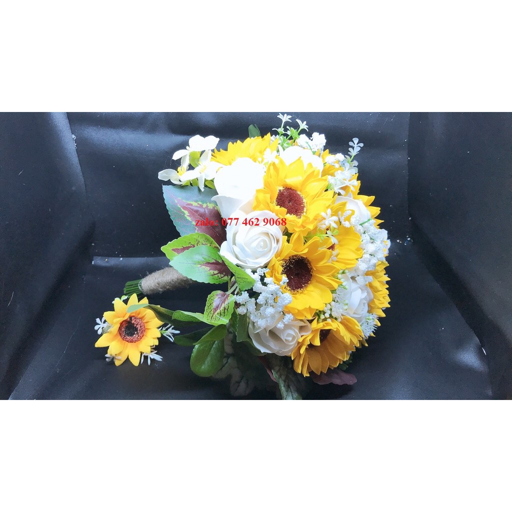 hoa cầm tay cô dâu cao cấp giá rẻ 102