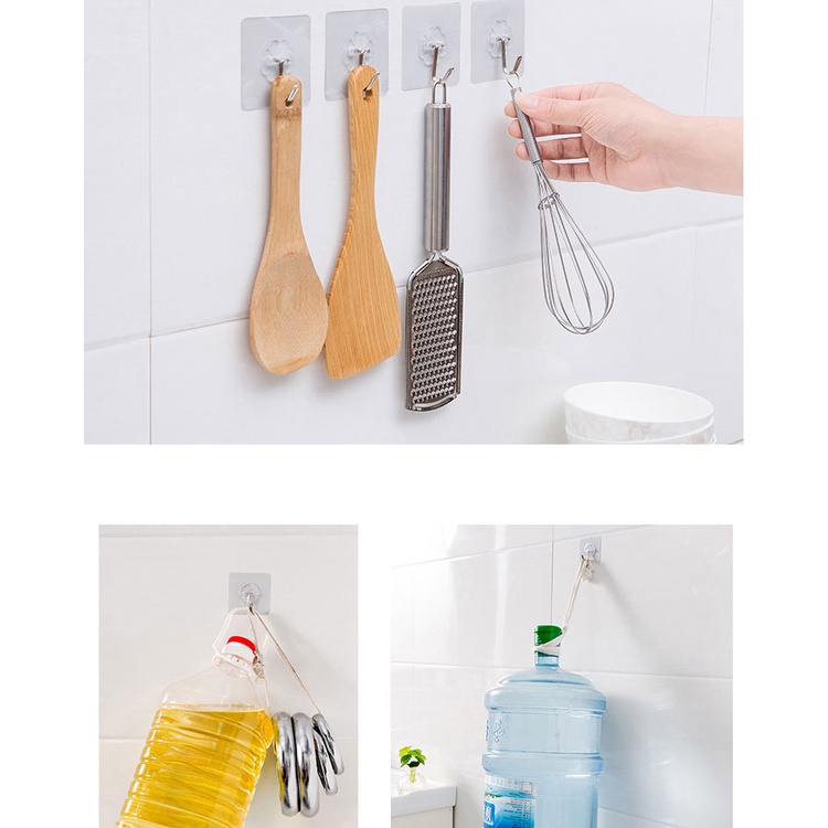 Móc dán tường siêu dính , móc dán tường siêu chắc chịu lực lớn MILOHOUSE 104