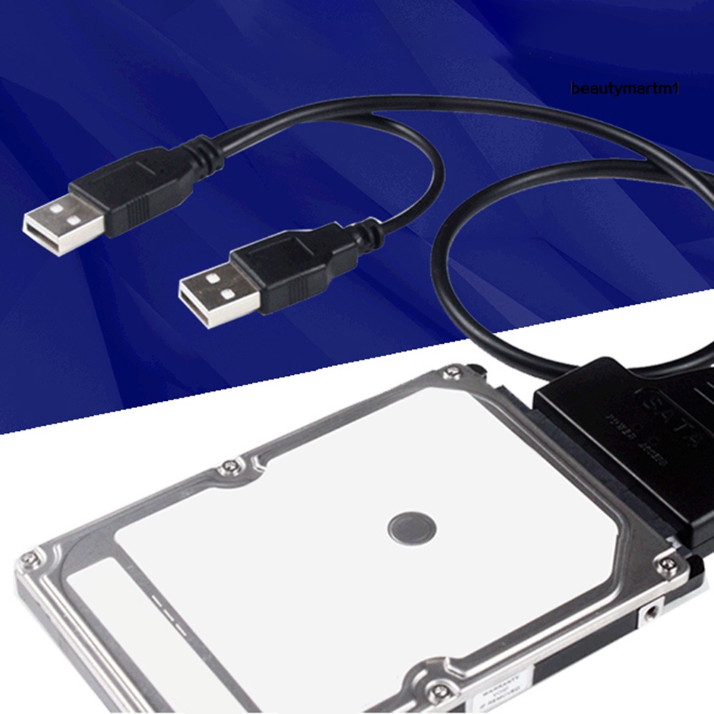 Cáp Chuyển Đổi Ổ Cứng Usb 2.0 Sang Sata 7 + 15 Pin Cho 2.5inch Hdd Laptop | BigBuy360 - bigbuy360.vn