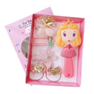 🌼 Set kẹp tóc, lược chải đầu
