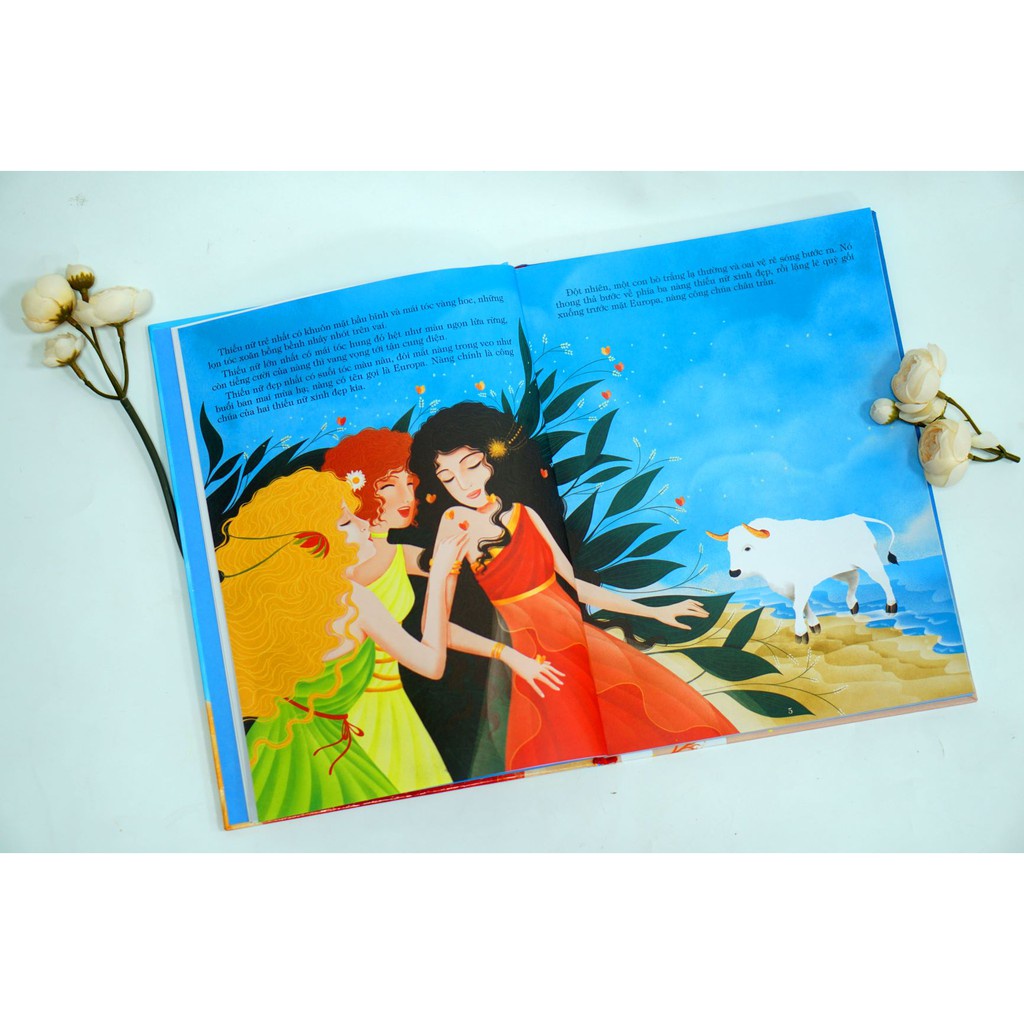 SÁCH - Những câu chuyện hay nhất về các nàng công chúa trong thần thoại Hy Lạp