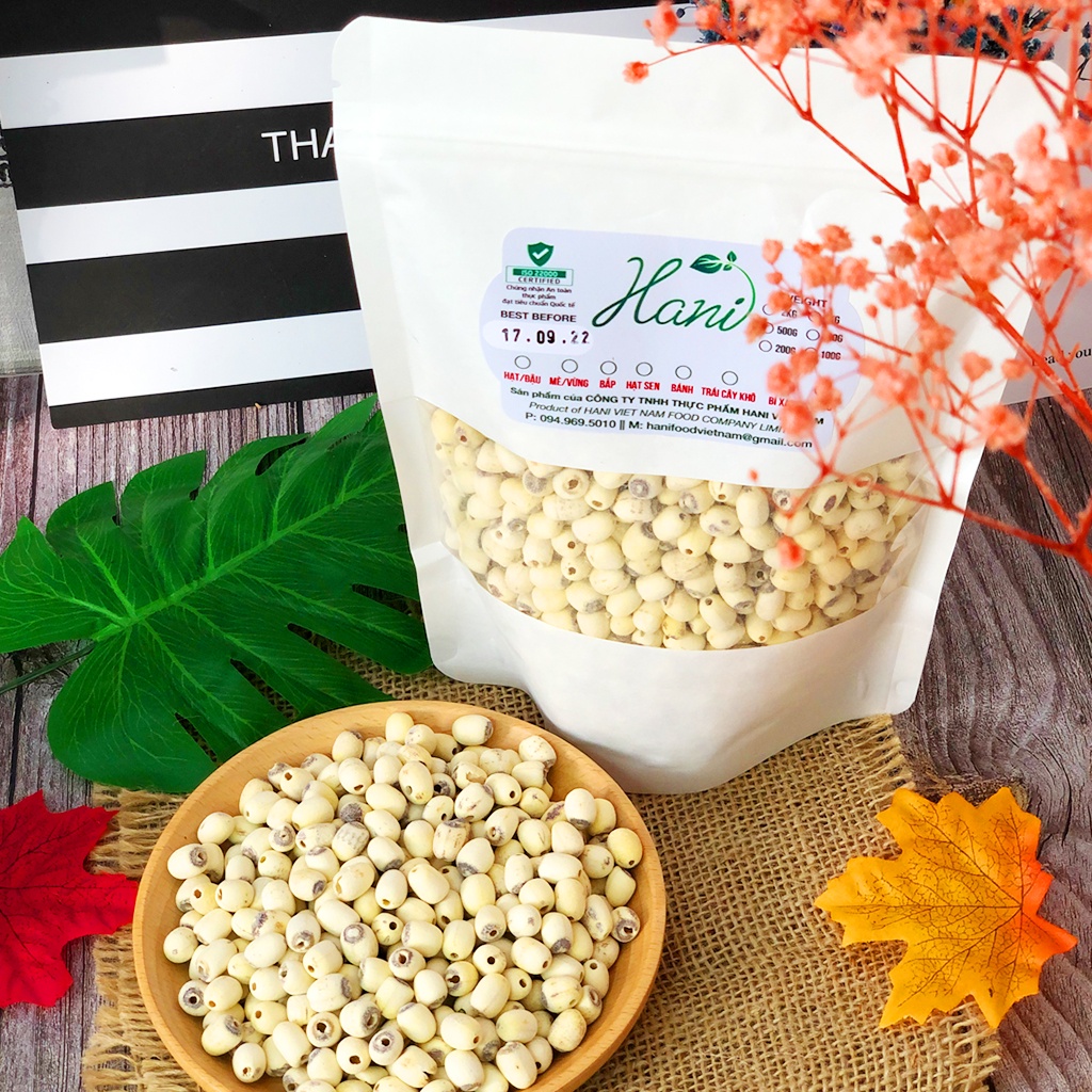 1kg Hạt Sen Khô Đồng Tháp, Hàng Ngon Loại 1 Nấu Chè Cháo ❣️ Kho Sỉ Dinh Dưỡng HANI Food