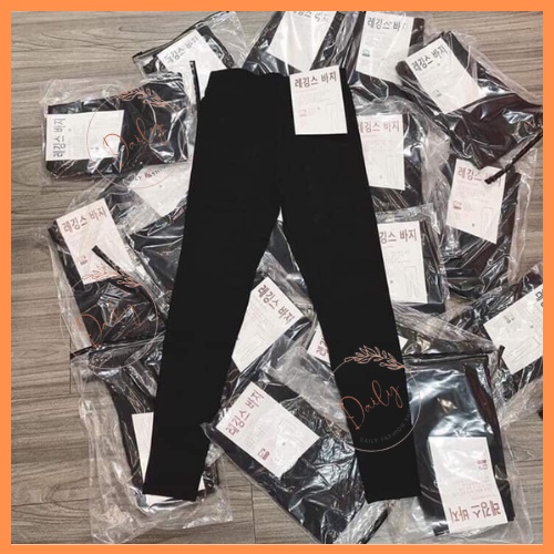 Quần Legging Nữ Xuất Hàn Cạp Cao Nâng Mông Chất COTTON Co Giãn Dày Dặn Ôm Chân Diêu Tôn Dáng | BigBuy360 - bigbuy360.vn